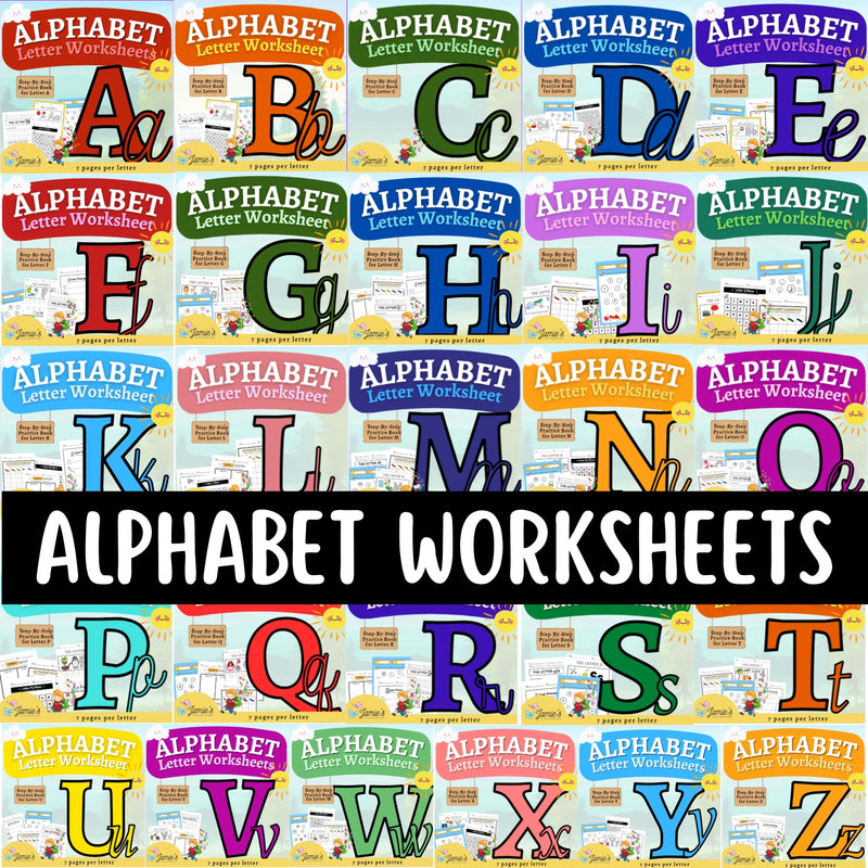 Alphabet Writing and Tracing Activity: Letter Recognition & Formation BUNDLE