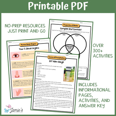 5th Grade Science Units | Reading Passages and Activities Bundle | NGSS Aligned