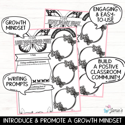 Growth Mindset Writing Activity 4 - Writing Prompts & Reflection Journal