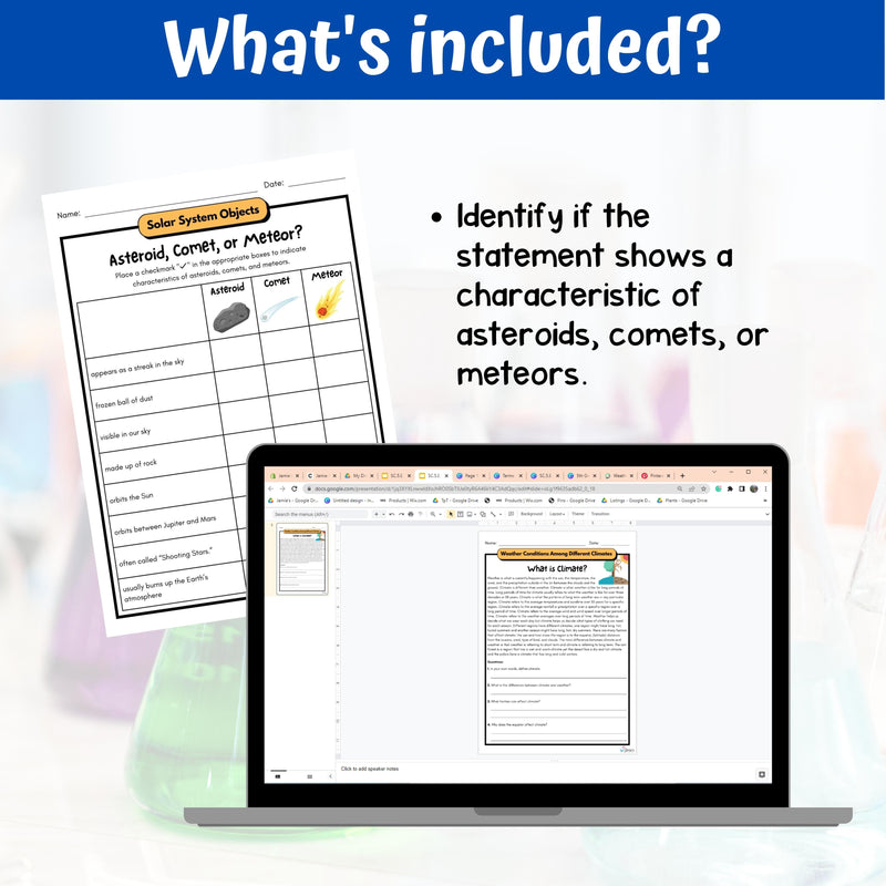 FREE Weather and Climate Reading Passage Activity