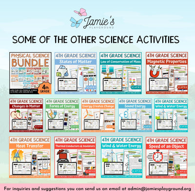 4th Grade Earth and Space Science BUNDLE - NGSS Aligned Activities & Answer Key