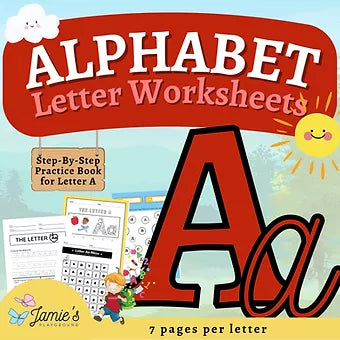 FREE - Alphabet Tracing & Writing Activity | Handwriting Practice Worksheet - Letter A